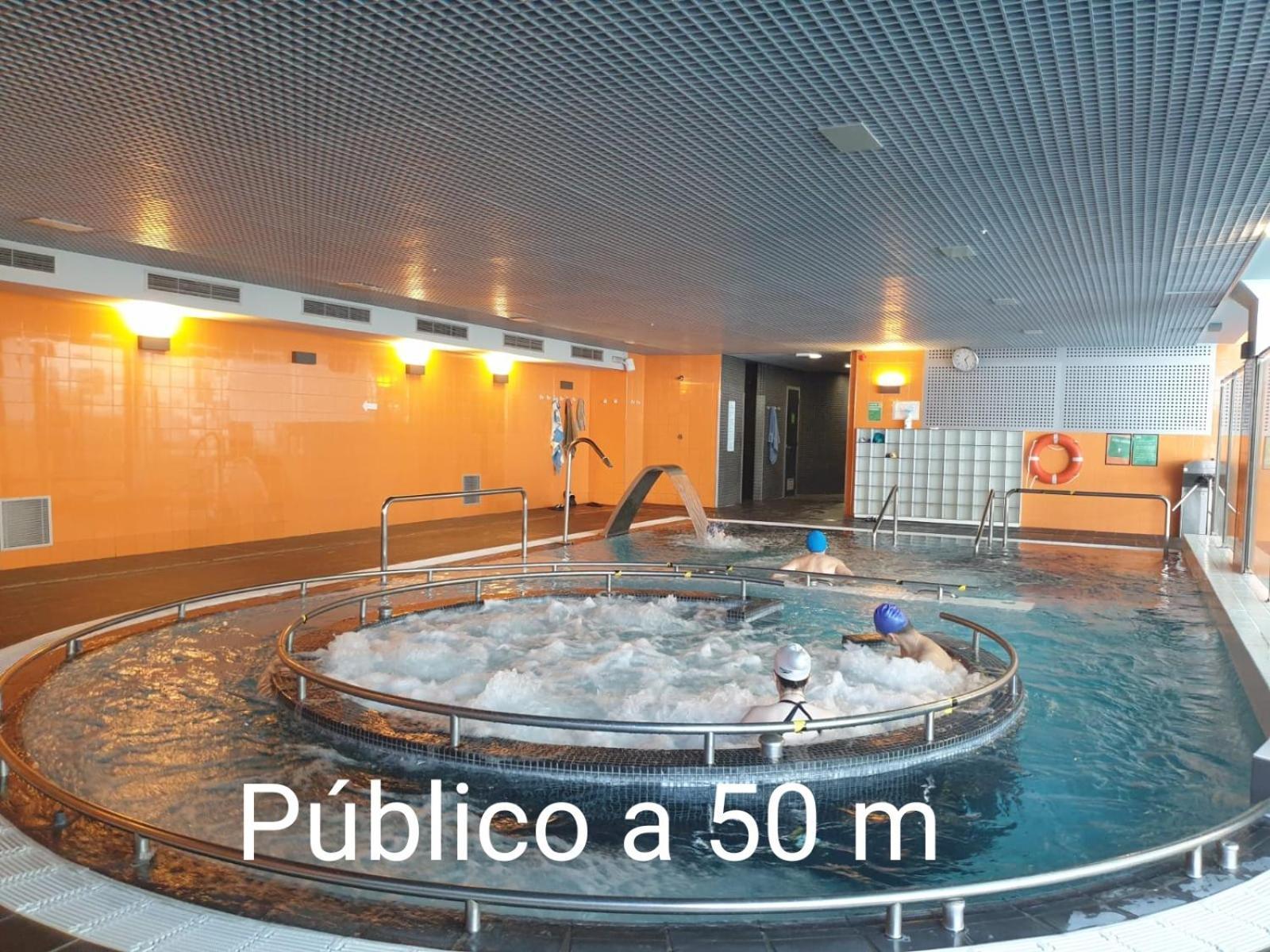 Apt 40 M2 Air Conditioning Abitacion-Salon-Cocina-Bano Radiant Heating Apartman Vigo Kültér fotó