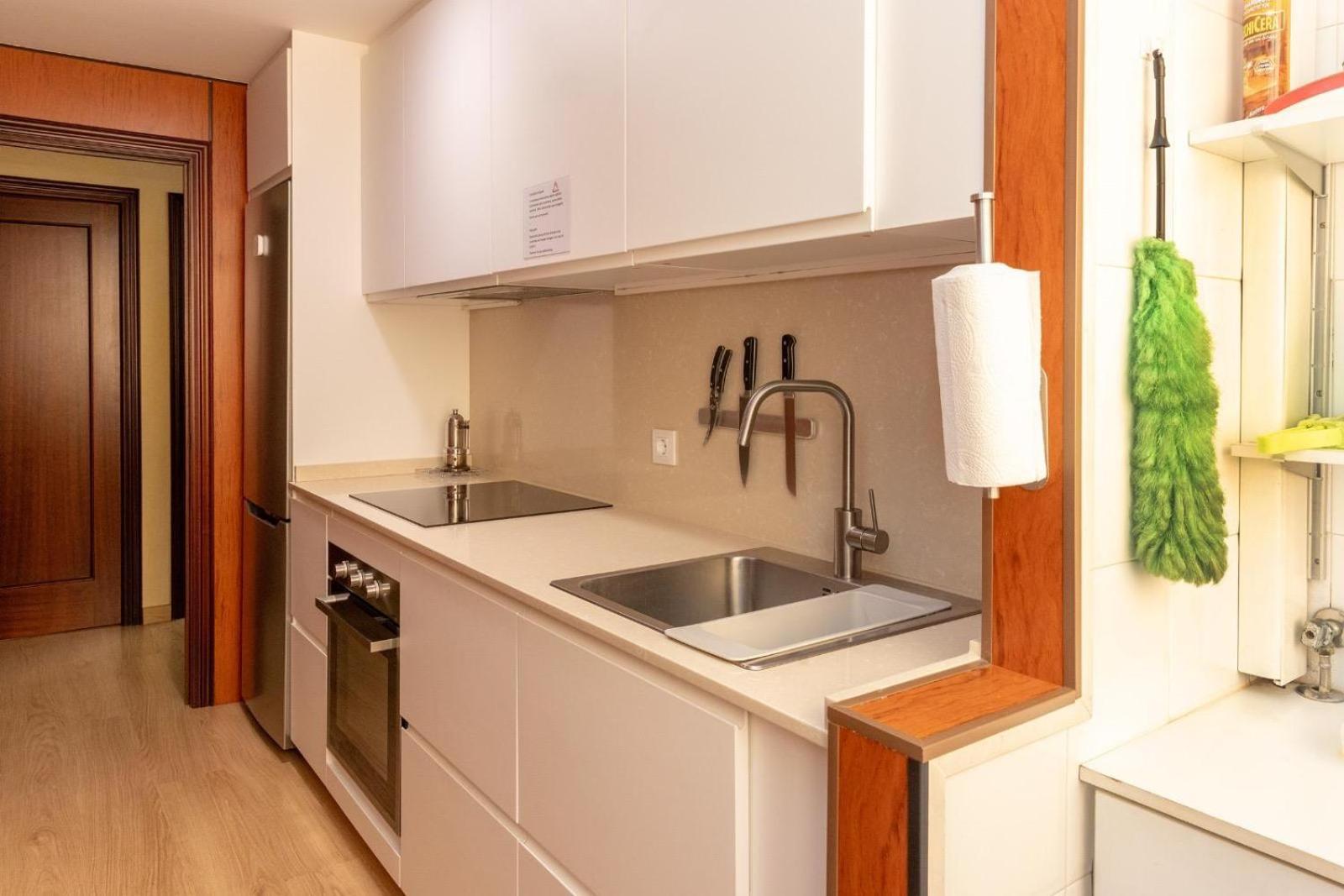 Apt 40 M2 Air Conditioning Abitacion-Salon-Cocina-Bano Radiant Heating Apartman Vigo Kültér fotó
